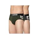 Underjeans Mens Cotton Blend Regular Fit Solid