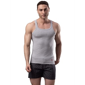 underjeans by spykar men39s regular fit vest