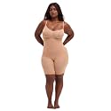 UNDERNEAT Womens Seamless Mid-Thigh Bodysuit Full