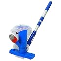 Underwater Cleaner Handheld Pool Vacuum Cleaner Portable Pool Cleaner Maintenance Kit Plastic Detachable(A)