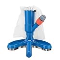 Underwater Cleaner Swimming Pool Vacuum Cleaning Kit Clean Pool Bottoms Net Pool Filter Cleaning Skimmer Pool Tool(No Handle)