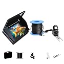 Underwater Fish Device 220° Wide Angled IP68 Camera 8000mAh Batteries Ice Fishing Equipment for Boats Rivers Boats Fishing Camera with Mounting Brackets