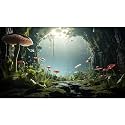 Underwater World Aquarium Background Tropical Plants Cave Style Mushrooms Reptile Tank Backgrounds Rock Lush Moss Plants Fish Tank Background Underwater Ocean Reptile Enclosure Backgrounds 60x24in