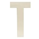 Unfinished Wooden Letters 12 Inch, Large Wood Letters T for Wall Decor