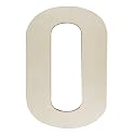 Unfinished Wooden Letters 12 Inch, Large Wood Letters O for Wall Decor