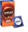 Unfold Chocolate Dotted Condom