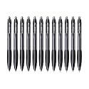 uni-ball Click Gel XSGR7 0.7mm Retractable Gel Pen | Black Ink, Pack of 12