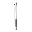 uni-ball Jetstream MSXES-1000 0.7 mm Ball Pen & 0.5 mm Mechanical Pencil, Multicolor Ink, Silver Body, Pack of 1