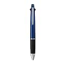 uni-ball Jetstream MSXES-1000 0.7 mm Ball Pen &amp; 0.5 mm Mechanical Pencil, Multicolor Ink, Navy Blue Body, Pack of 1