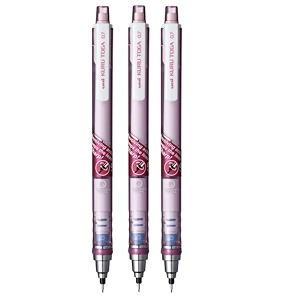 uni-ball kuru toga m7-450t 07mm mechanical pencil  body color may vary pack of 3