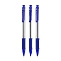 uni-ball Laknock board SN-101 Ball Pen (Blue Ink, Pack of 3)