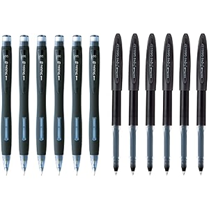 uni-ball m5-228 shalaku mechanical pencil amp uni-ball signo gelstick um-170 gel pen