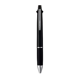 uni-ball jetstream msxes-1000 07 mm ball pen amp 05mm mechanical pencil multicolor ink black body pack of 1