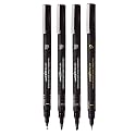 uni-ball PIN-200 CS1,CS2,CS3 & BR-50EF Calligraphy Pen Set | Black Ink | Pack Of 4