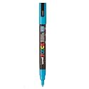 Posca PC-3M Marker | 0.9-1.3 mm Bullet Shaped Tip (Light Blue Ink)