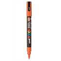 POSCA PC-3M Marker | 0.9-1.3 mm Bullet Shaped Tip (Orange Ink)