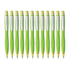 uni-ball shalaku m5-228 mechanical pencil light green body pack of 12-body color may vary
