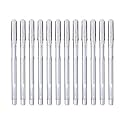 uni-ball SIGNO UM-100 Gel Pen (Cream White Ink, Pack of 12)