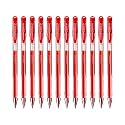 uni-ball SIGNO UM-100 Gel Pen (Red Ink, Pack of 12)