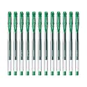 uni-ball SIGNO UM-100 Gel Pen (Green Ink, Pack of 12)