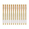 uni-ball SIGNO UM-100 Gel Pen (Gold Ink, Pack of 12)
