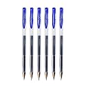 uni-ball Signo UM-100 0.7 mm Gel Pens, Blue Ink, Pack of 6