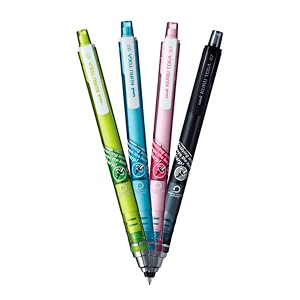 uni-ball kuru toga m7-450t 07mm mechanical pencil  body color may vary pack of 4