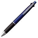 Uni Jetstream Multi Function Pen, 4 Color Ballpoint Pen, Navy Barrel (MSXE510005.9)