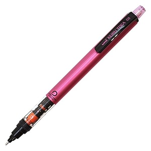 uni mechanical pencil kurutoga pipe slide model 05mm pink body m54521p13