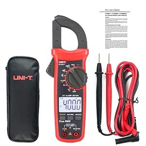 uni-t ut201 digital clamp multimeter true rms clamp meter dcac current voltage meter ncv ac current diode resistance clamp tester