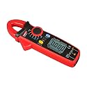 UNI-T UT210D Mini Clamp Meter, AC/DC Current Tester with Peak Hold &amp; Data Hold, Measures DC Current from 0.1mA to 100A, True RMS, NCV, CAT III 600V for Inrush Current, Motor &amp; PCB Repair