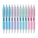 uni-ball Jetstream SXN-101FL-07 Roller Ball Pen Combo | Multicolor Body, Blue Ink, Pack of 12