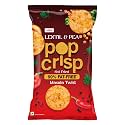 UNIBIC Pop Crisp I Lentil and Pea I Popped Chips I Masala Twist I | Not Baked Not Fried |90% Fat Free | Low Calorie | Healthy Snacks | 40 Grams
