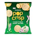 UNIBIC Pop Crisp | Rice &amp; Beans Chips | Spice and Herbs Flavour | Popped Chips | Not Baked Not Fried | 90% Fat-free | Healthy Snacks | Party Snacks | 80 Grams