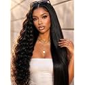 UNICE Bye Bye Slip 2-in-1 Straight to Water Wave Human Hair Wig 16 Inch