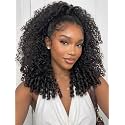 UNICE MeltLine Burmese Curly Half Wig Human Hair with Spiral Curl Ends