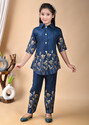 UNICKFASHION Girls Festive & Party Kurta and Pyjama Set