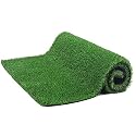 25mm Artificial Grass Mat for Balcony, Green Grass for Wall Decoration, Garden Lawn Grass for Floor, Plastic Fake Grass Carpet for Home, Multi Use Grass Mat (5x3 ft.)