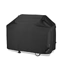 Unicook Heavy Duty Waterproof Grill Cover for Outdoor Grill 65 Inch, Black
