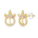 Unicorn Earrings Gifts for Girls - 925 Sterling Silver Stud Earrings