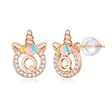Unicorn Earrings Gifts for Girls - 925 Sterling Silver Stud Earrings