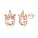 Unicorn Earrings Gifts for Girls - 925 Sterling Silver Stud Earrings