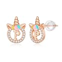 Unicorn Earrings Gifts for Girls - 925 Sterling Silver Stud Earrings