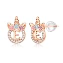 Unicorn Earrings Gifts for Girls - 925 Sterling Silver Stud Earrings