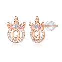 Unicorn Earrings Gifts for Girls - 925 Sterling Silver Stud Earrings