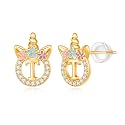 Unicorn Earrings Gifts for Girls - 925 Sterling Silver Stud Earrings