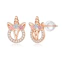 Unicorn Earrings Gifts for Girls - 925 Sterling Silver Stud Earrings