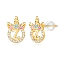 Unicorn Earrings Gifts for Girls - 925 Sterling Silver Stud Earrings