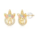 Unicorn Earrings Gifts for Girls - 925 Sterling Silver Stud Earrings
