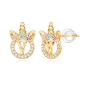 Unicorn Earrings Gifts for Girls - 925 Sterling Silver Stud Earrings